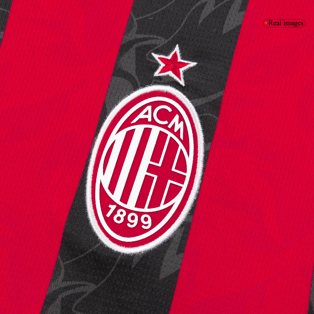 FOFANA #19 AC Milan Tröja 2025/26 Hemma Premium Röd & Svart