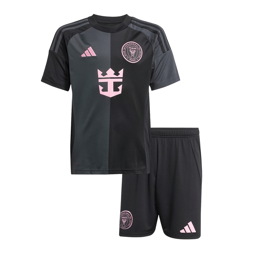 Inter Miami CF Borta Fotbollströja 2025 Fotbollssats Barn
