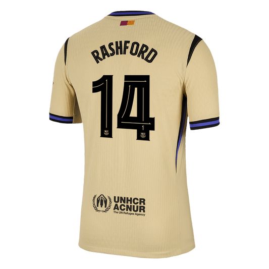 RASHFORD #14 Barcelona Tröja 2025/26 Borta Autentisk - UCL