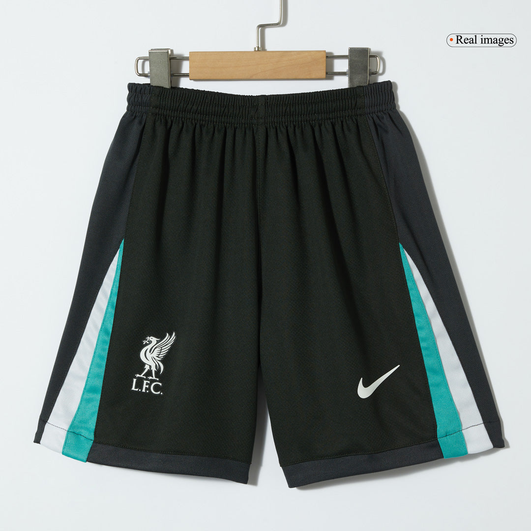 Liverpool Borta Fotbollströja 2024/25 Fotbollssats Barn