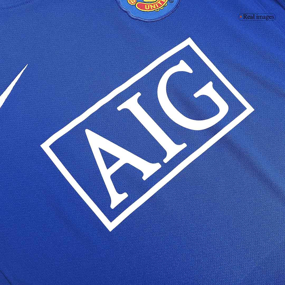 Retro Manchester United Tredjeställ Fotbollströja 2008/09