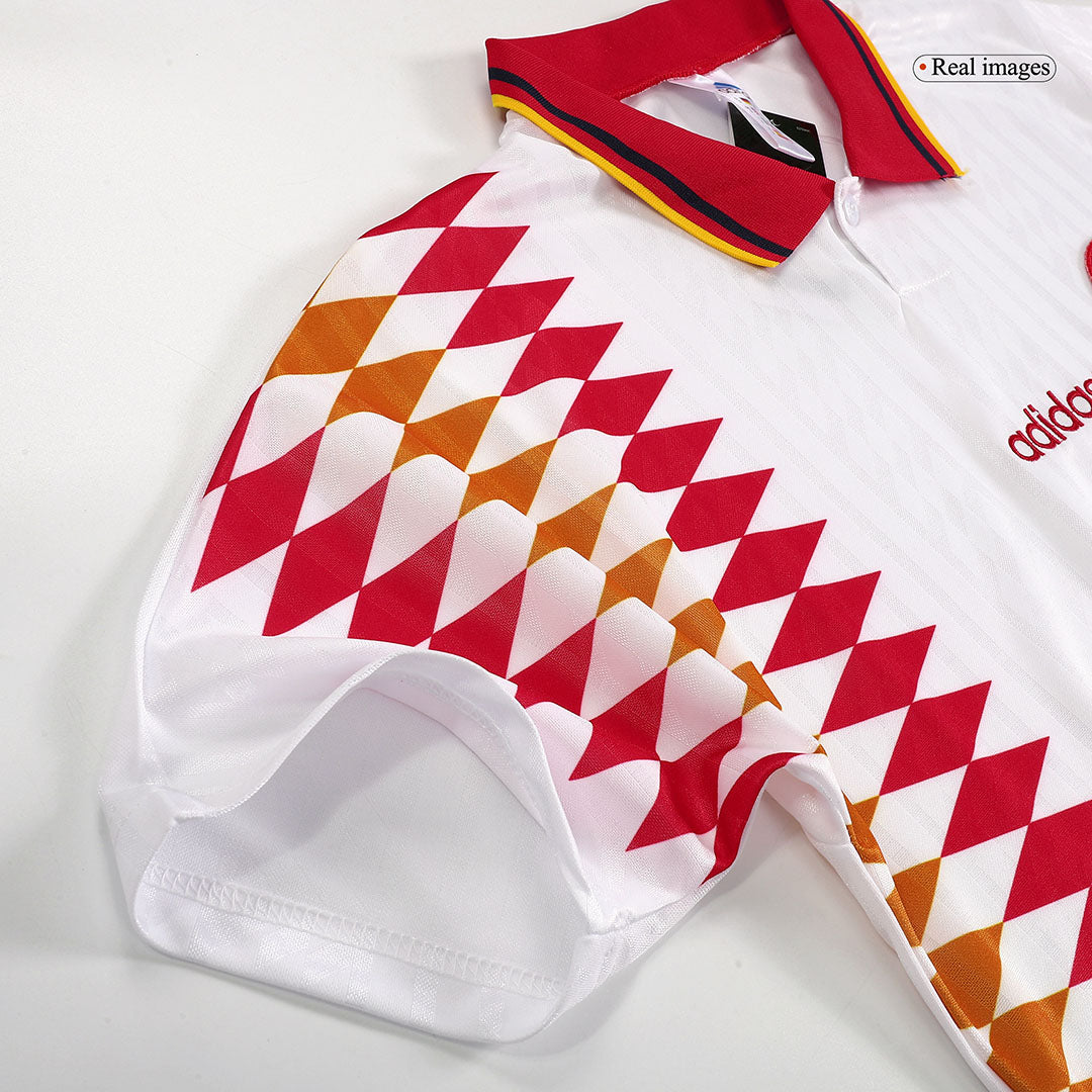 Spanien Borta Fotbollströjor 1994 Retro