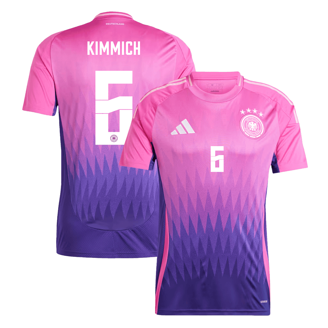 KIMMICH #6 Tyska landslaget Borta Fotbollströjor 2024