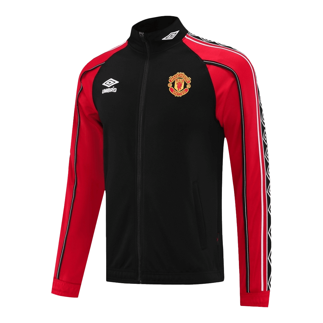Manchester United Träningsset (Jacka+Byxor) 2025/26 Röd & Svart