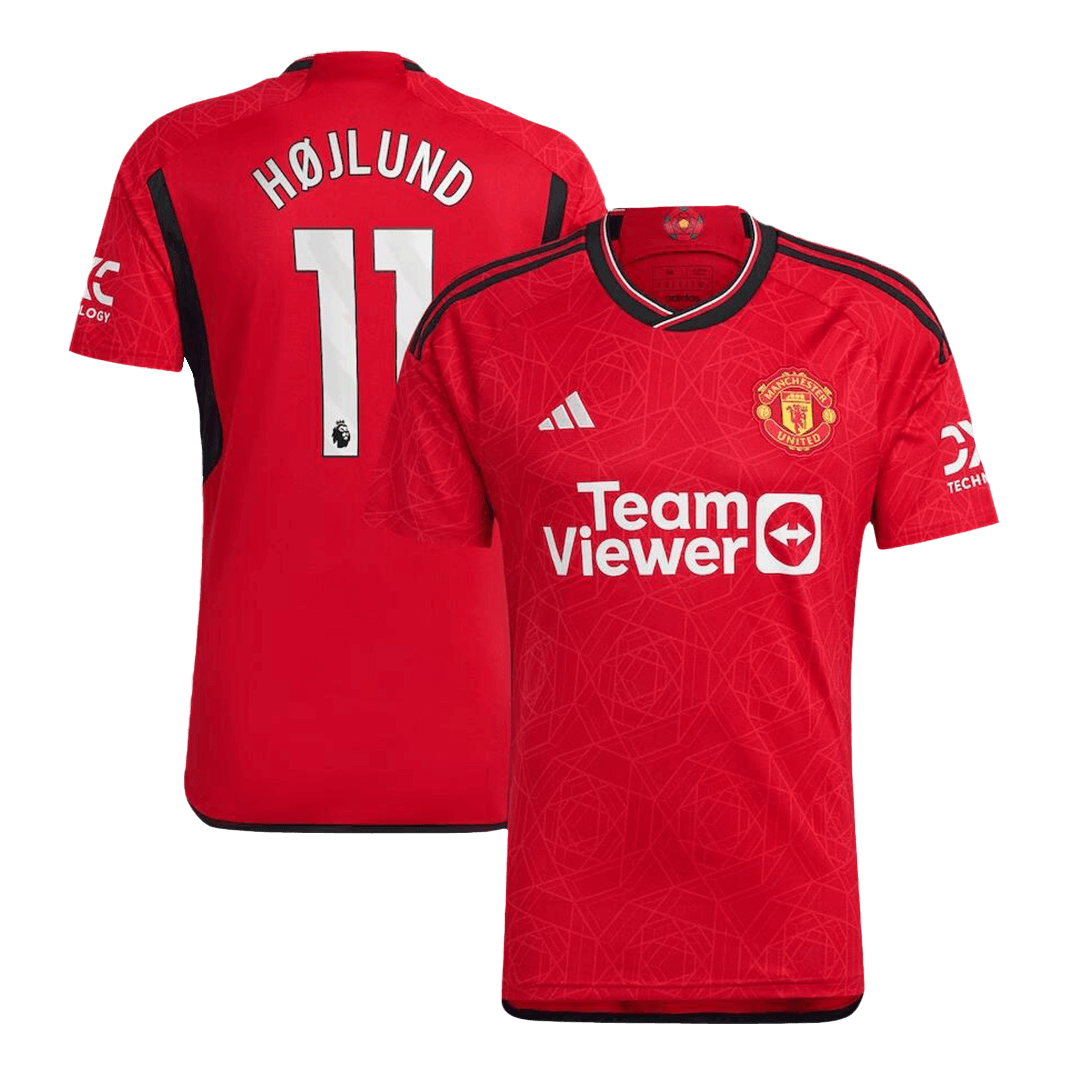 Manchester United Hemma Fotbollströja HÄJLUND #11 2023/24