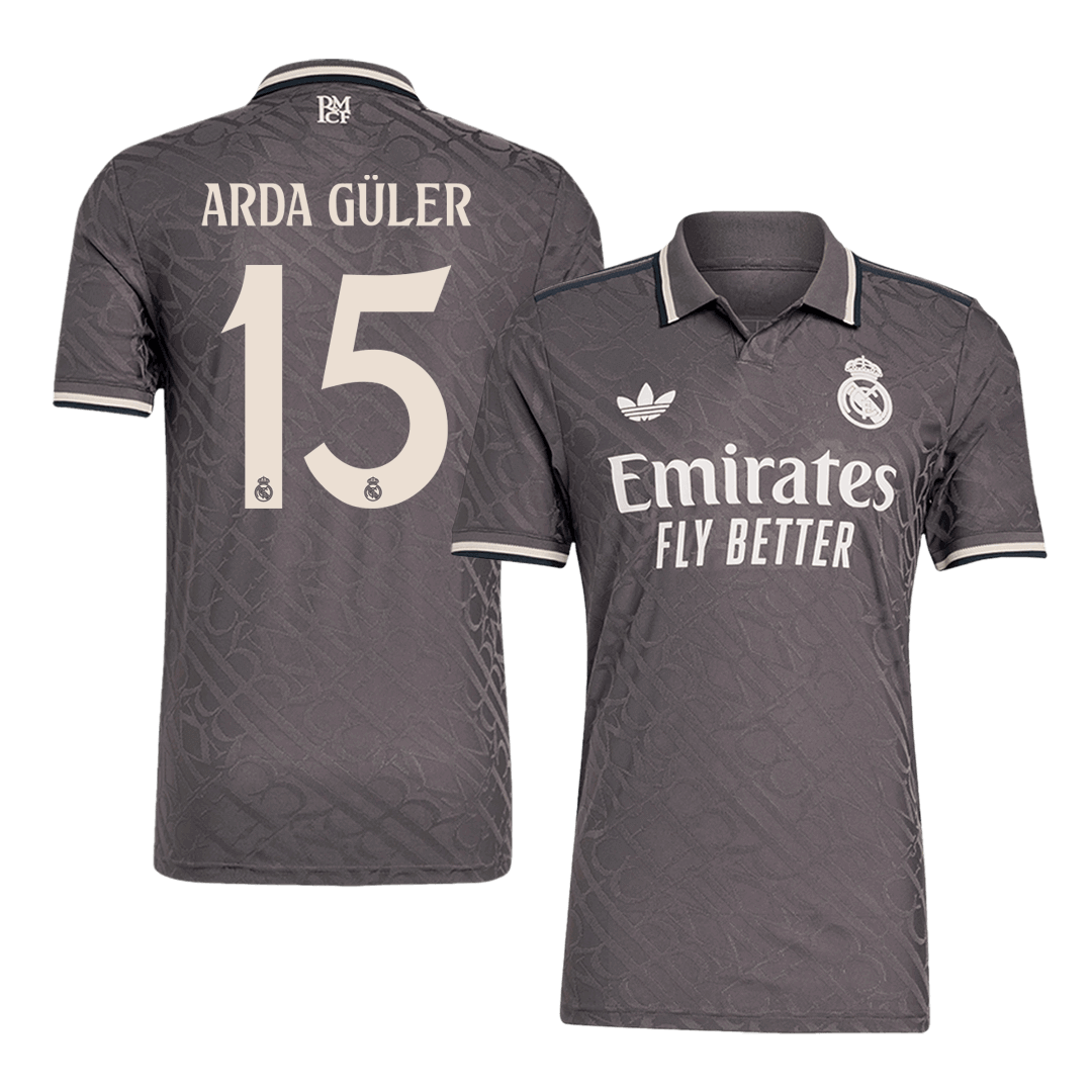 Real Madrid Tredjeställ Fotbollströja ARDA GÜLER #15 2024/25 Autentisk