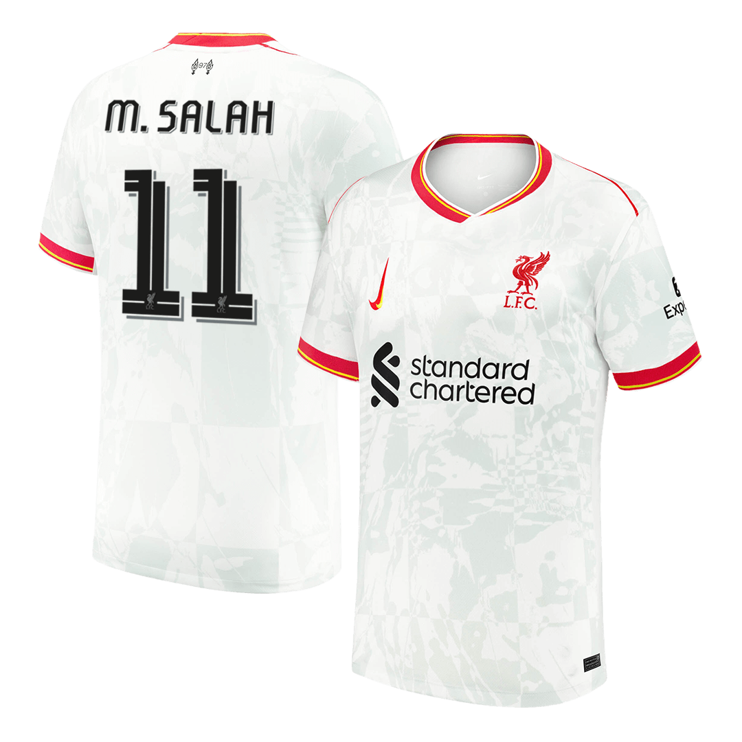 Liverpool Tredjeställ Fotbollströja M.SALAH #11 2024/25 - UCL