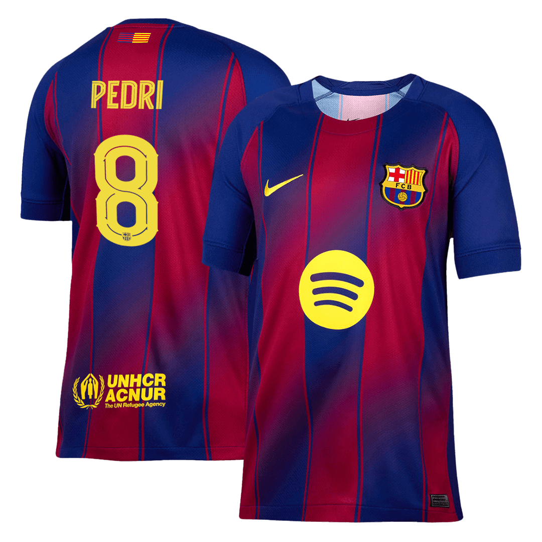 PEDRI #8 Barcelona Tröja 2025/26 Hemma - UCL