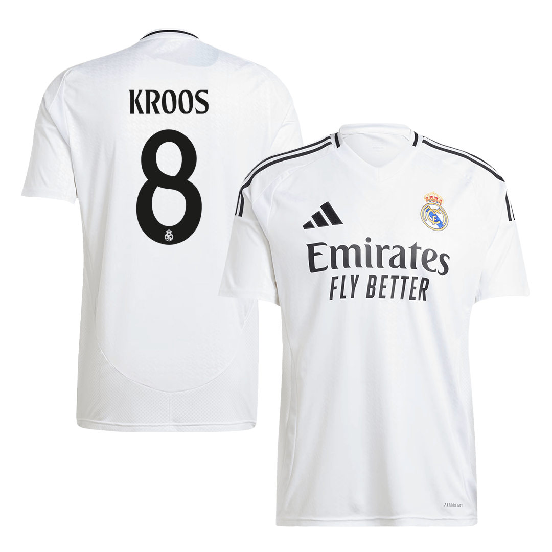 Real Madrid Hemma Fotbollströja KROOS #8 2024/25