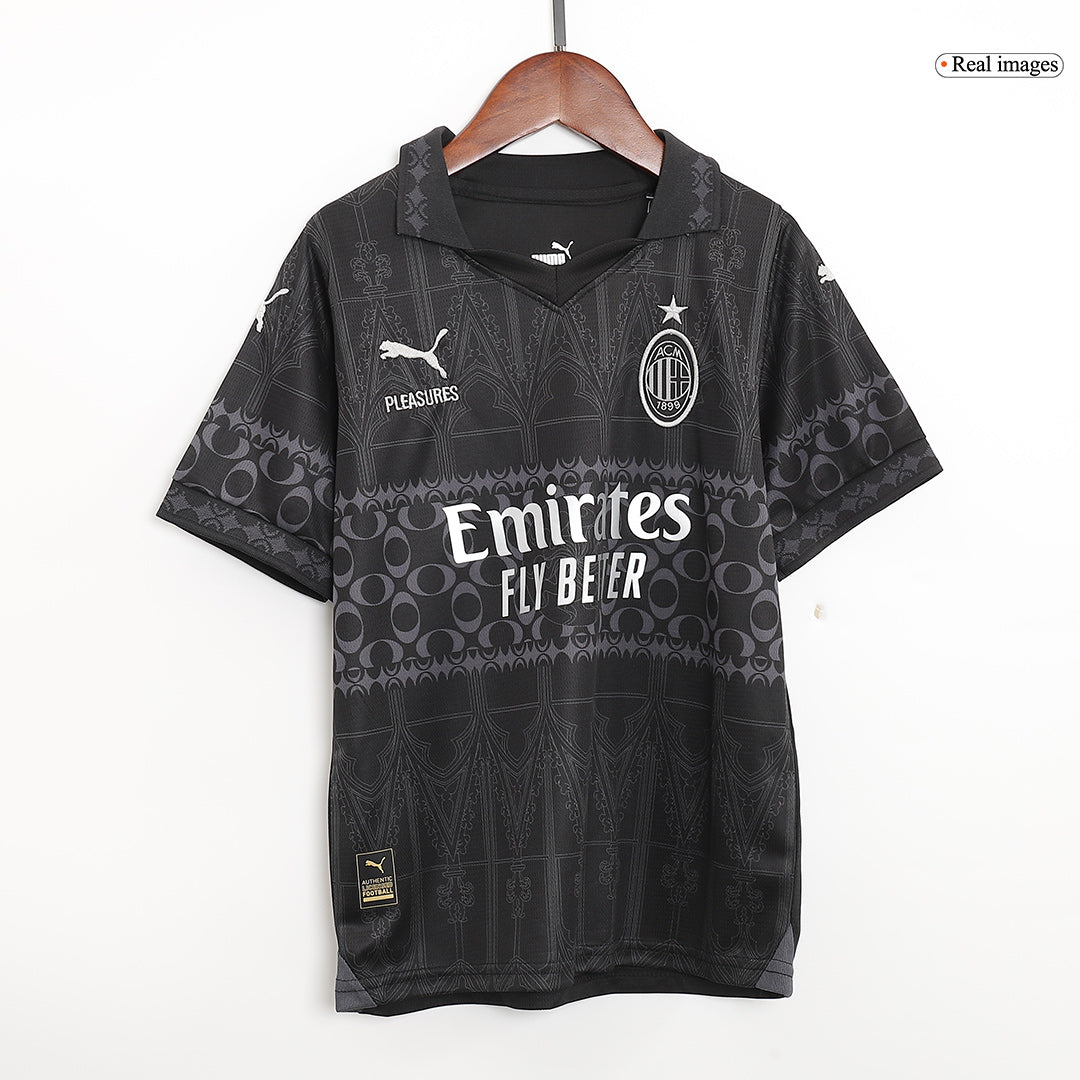 AC Milan Fjärde borta Fotbollströja 2023/24 Fotbollssats Barn