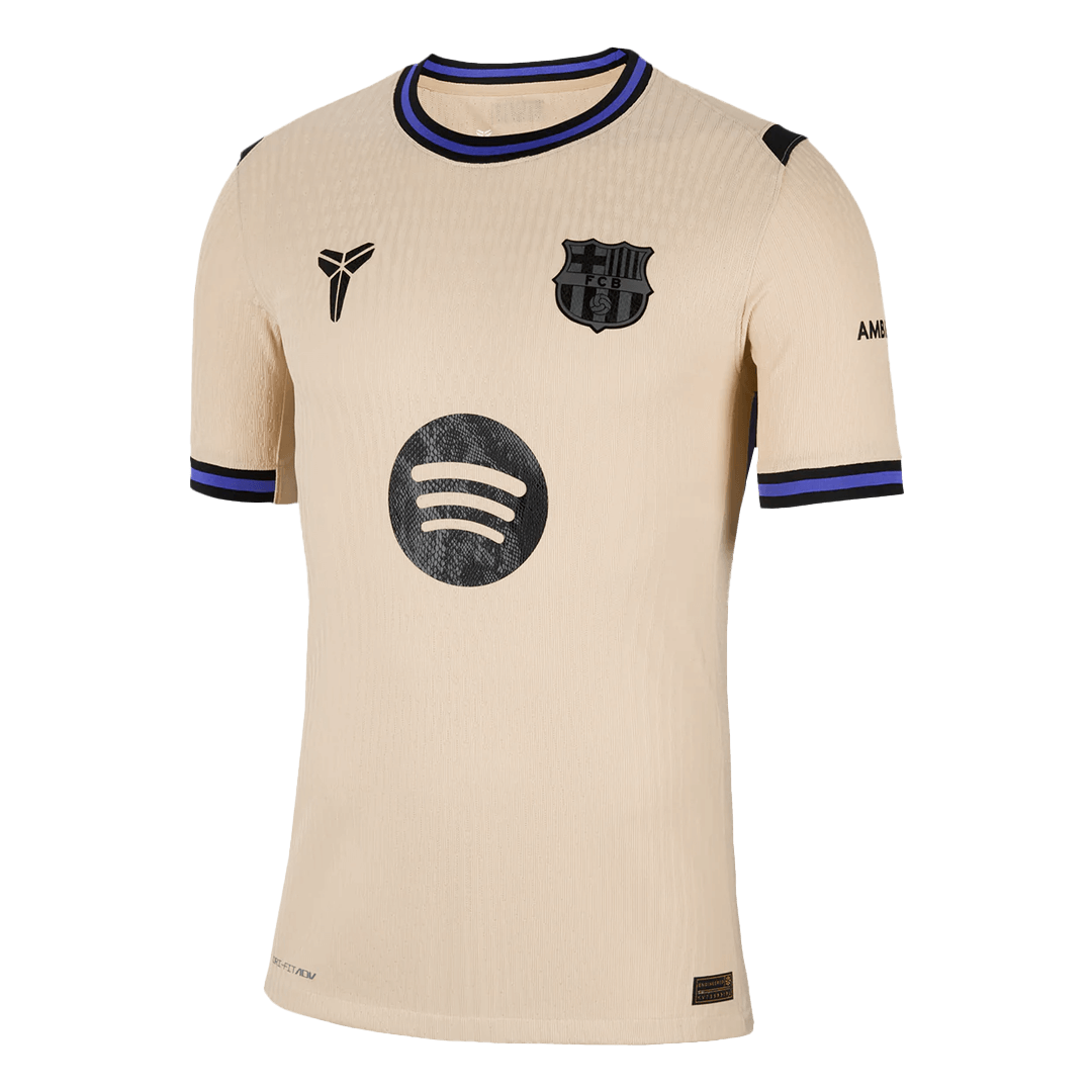 Barcelona Tröja LAMINE YAMAL #10 2025/26 Borta Gul - UCL