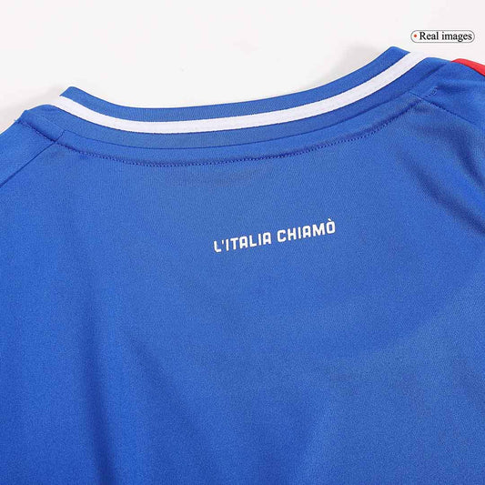 CHIESA #14 Italien Hemma Fotbollströjor Euro 2024-1