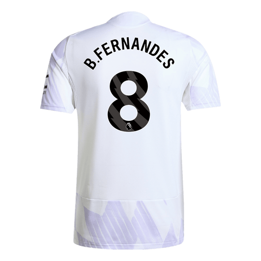B.FERNANDES #8 Manchester United Tröja 2025/26 Borta Autentisk
