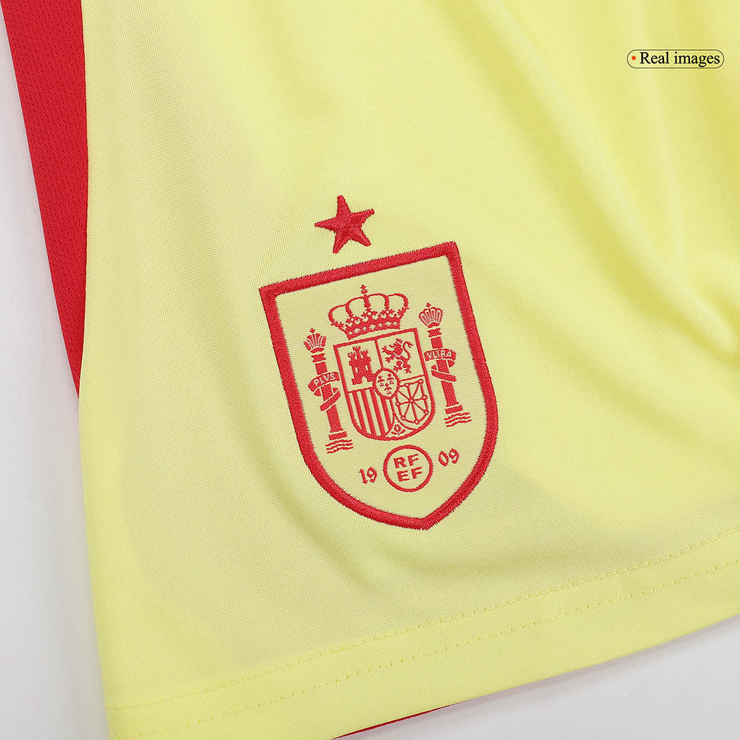 Spanien Borta Fotbollströja Euro 2024
Fotbollssats Barn