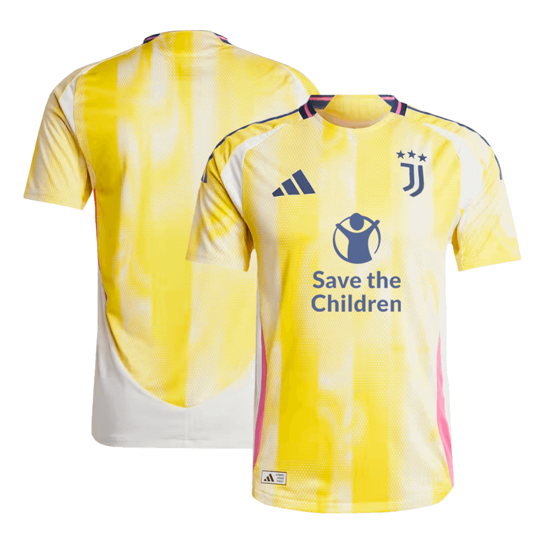 Juventus Borta Fotbollströja 2024/25 Autentisk