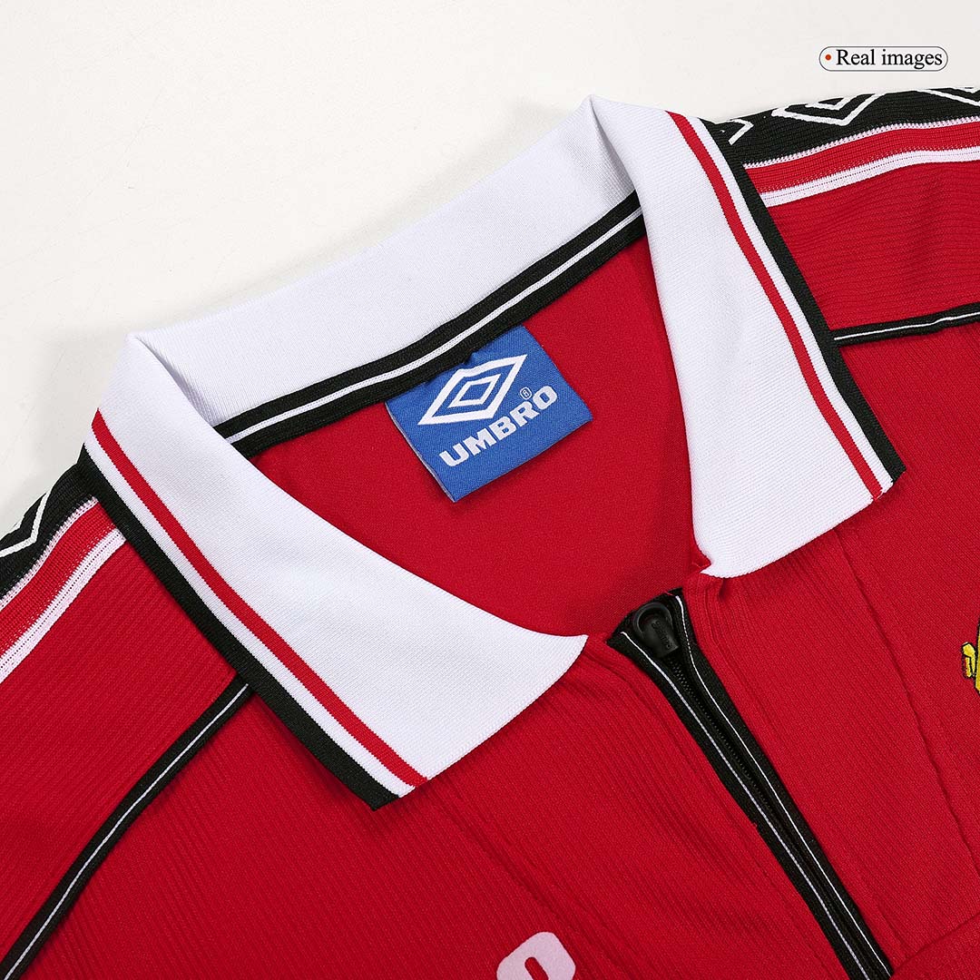 Retro Manchester United Hemma Fotbollströja 98/00