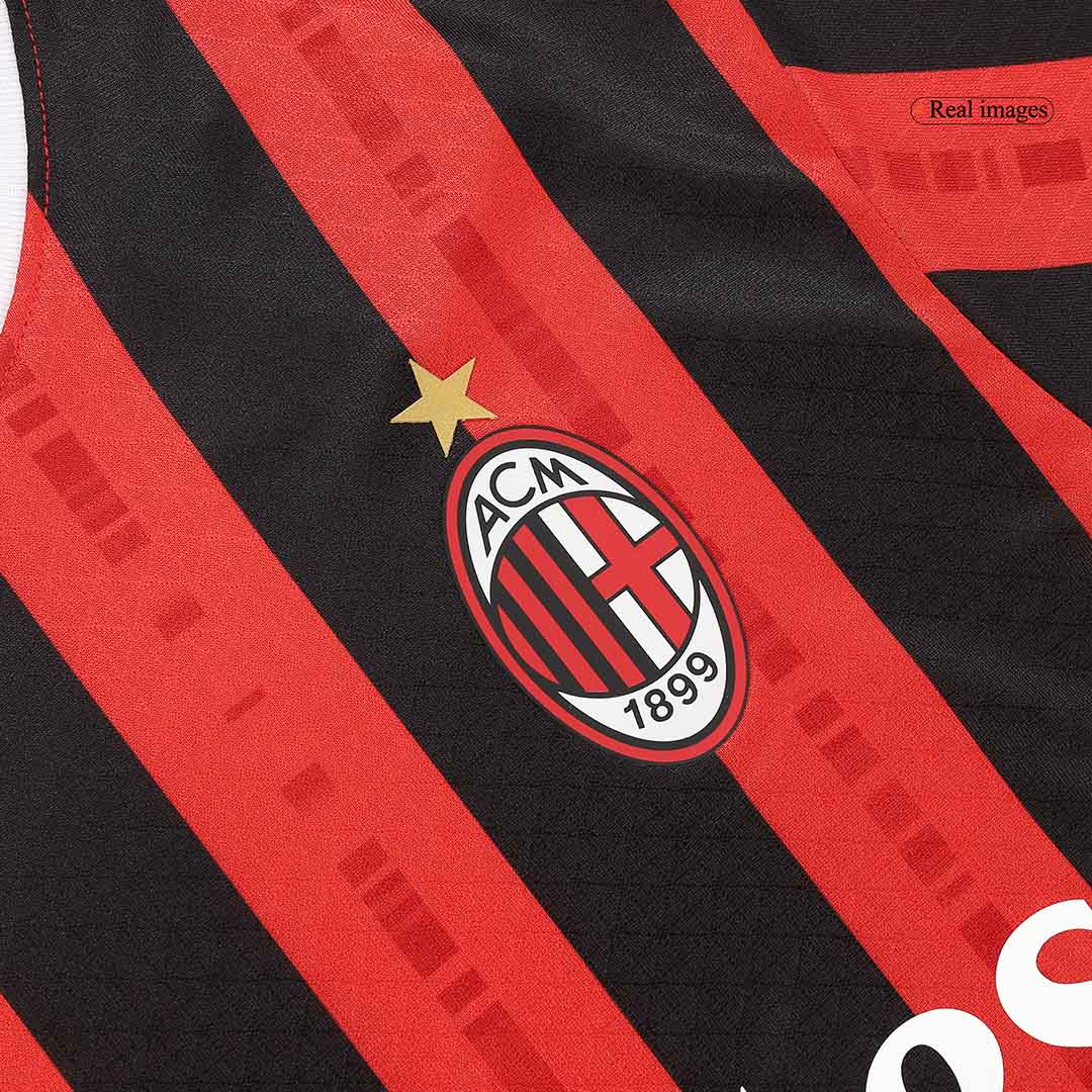AC Milan Hemma Fotbollströja 2024/25 Autentisk