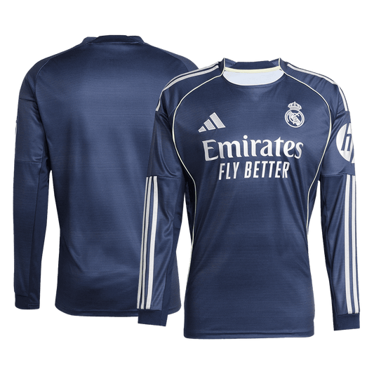 Real Madrid Tröja långärmad 2025/26 Borta-1