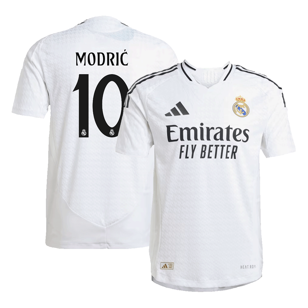 Real Madrid Hemma Fotbollströja MODRIĆ #10 2024/25 Autentisk