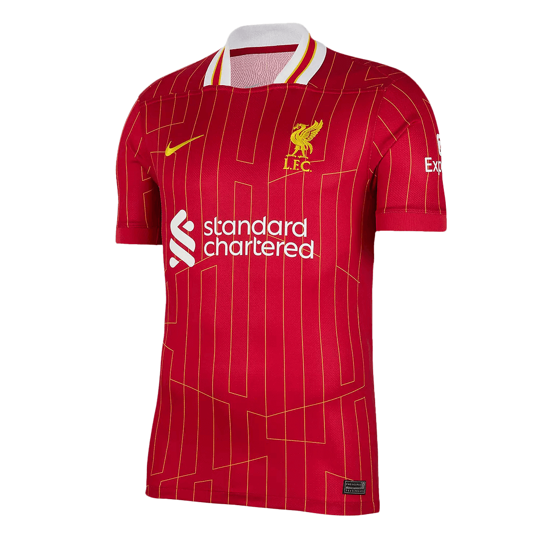 Liverpool Hemma Fotbollströja CHIESA #14 2024/25 Premium - UCL
