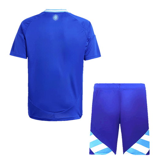 Argentina Borta Fotbollströja 2024 
Fotbollssats Barn-1