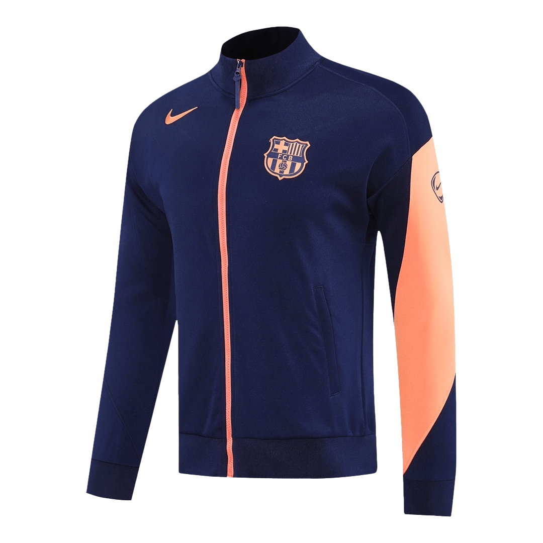 Barcelona Träningsjacka 2025/26 Navy&Orange