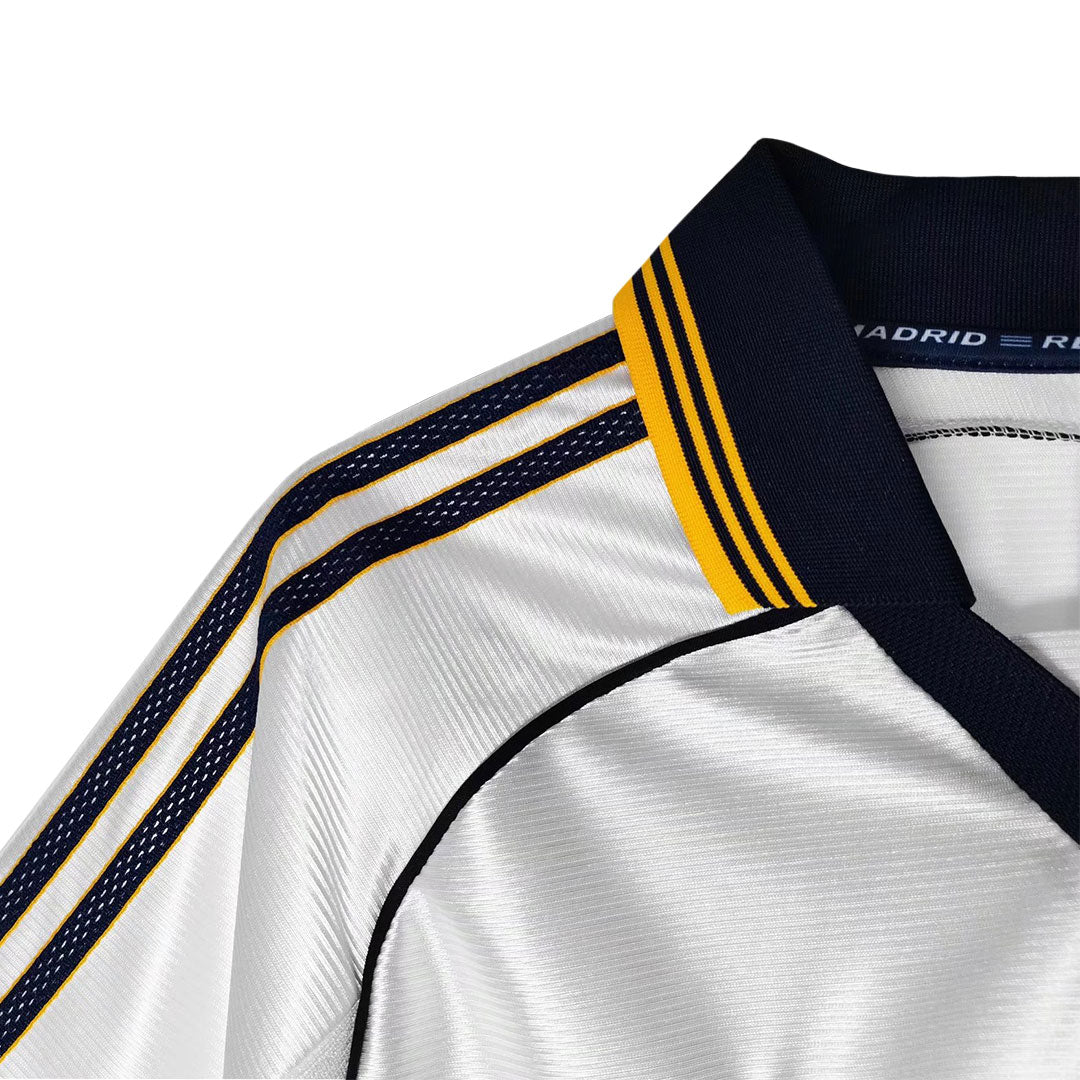 Retro Real Madrid Hemma Fotbollströja RAUL #7 1998/00