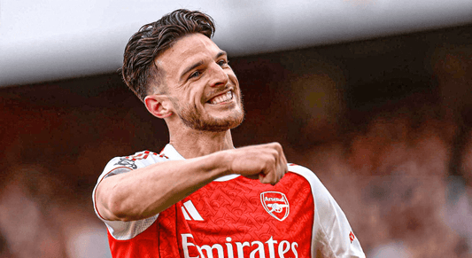 Declan Rice – Från akademimotgång till Arsenals mittfältsstjärna