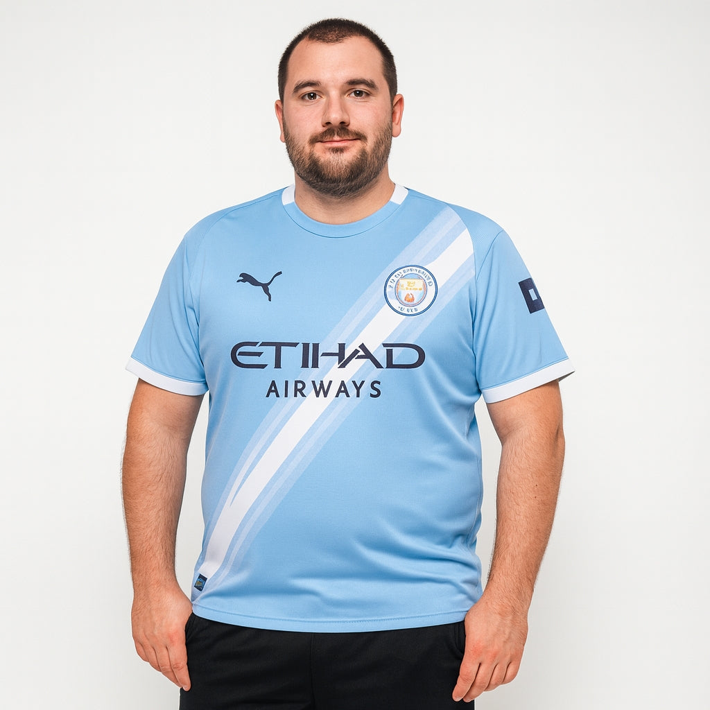 Manchester City stora storlekar