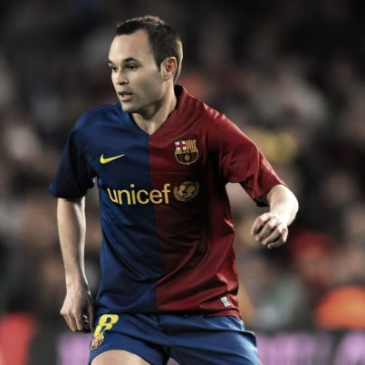 Retro Andrés Iniesta