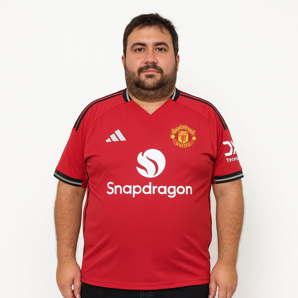 Manchester United stora storlekar