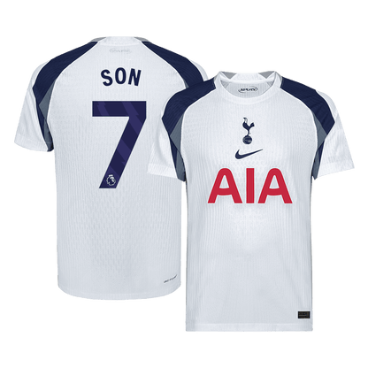 SON #7 Tottenham Hotspur Hemma Tröja 2025/26 Autentisk