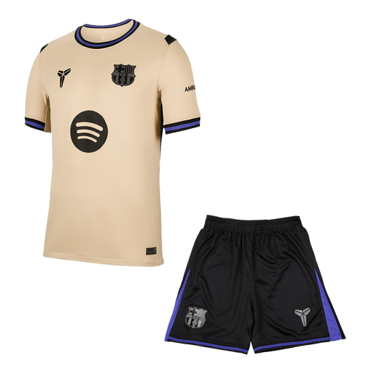 Barcelona Tröja Bortaställ 2025/26 Yellow&Black