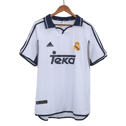 Retro Real Madrid Hemma Fotbollströja 2000/01