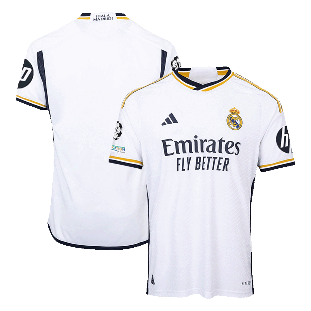 Real Madrid Hemma Fotbollströja 2023/24 Autentisk - UCL