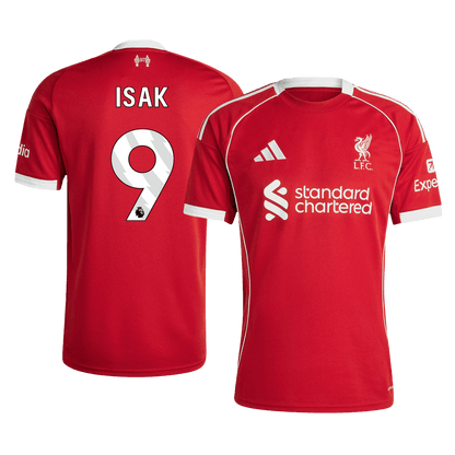 Liverpool Tröja ISAK #9 2025/26 Hemma Röd