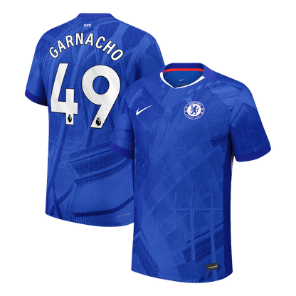 Chelsea Tröja GARNACHO #49 2025/26 Hemma Autentisk Blå