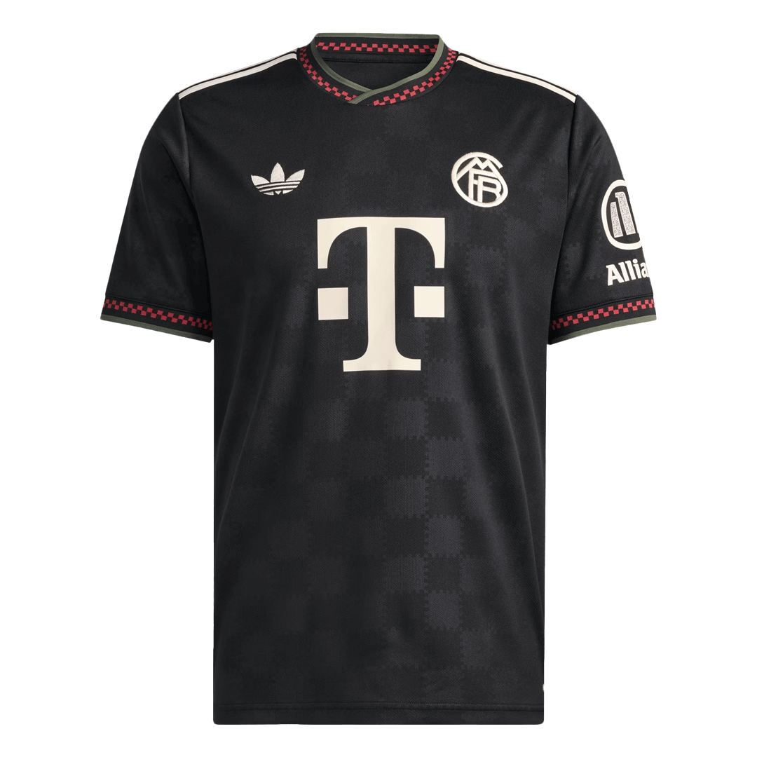 Bayern Munich Tröja 2025/26 Tredje Svart stora storlekar