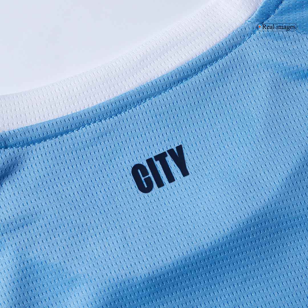 Manchester City Hemma Tröja 2025/26 
Fotbollssats Barn