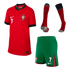 Portugal Hemma Fotbollströja RONALDO #7 Euro 2024 
Fotbollssats Barn