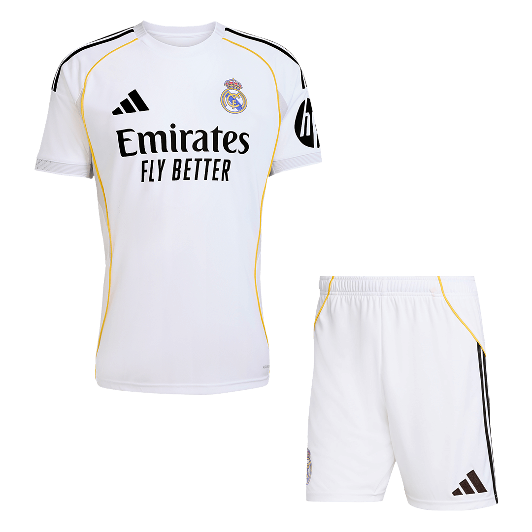 Real Madrid Tröja 2025/26 Hemma Fotbollssats