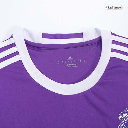 Retro Real Madrid Borta Fotbollströja BENZEMA #9 2016/17 långärmad