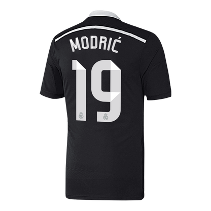 Retro Real Madrid Tredjeställ Fotbollströja MODRIĆ #19 2014/15