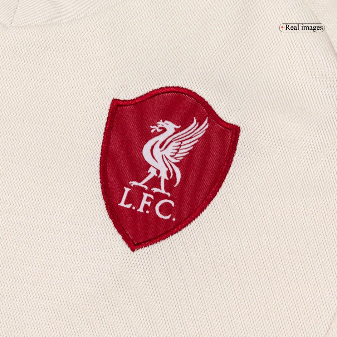 Liverpool Tröja 2025/26 Bortaställ Vit Barn