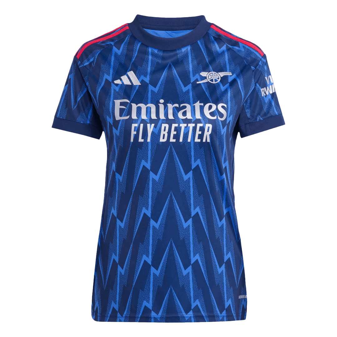 Arsenal Tröja 2025/26 Borta Blå Dam
