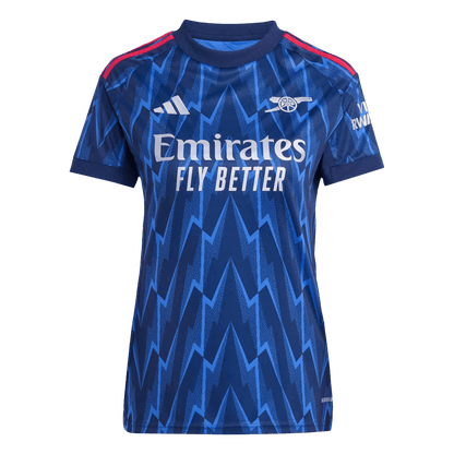 Arsenal Tröja 2025/26 Borta Blå Dam