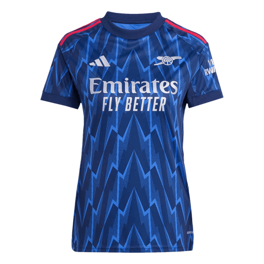 Arsenal Tröja 2025/26 Borta Blå Dam