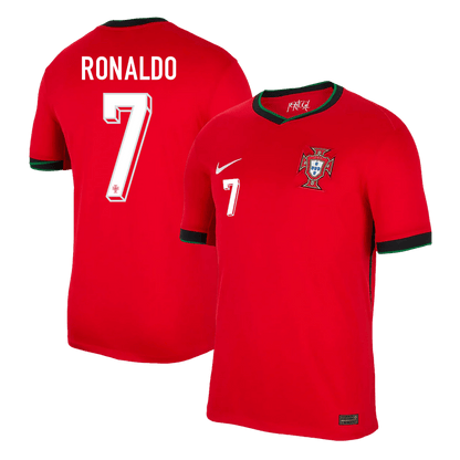 RONALDO #7 Portugal Hemma Fotbollströjor Euro 2024