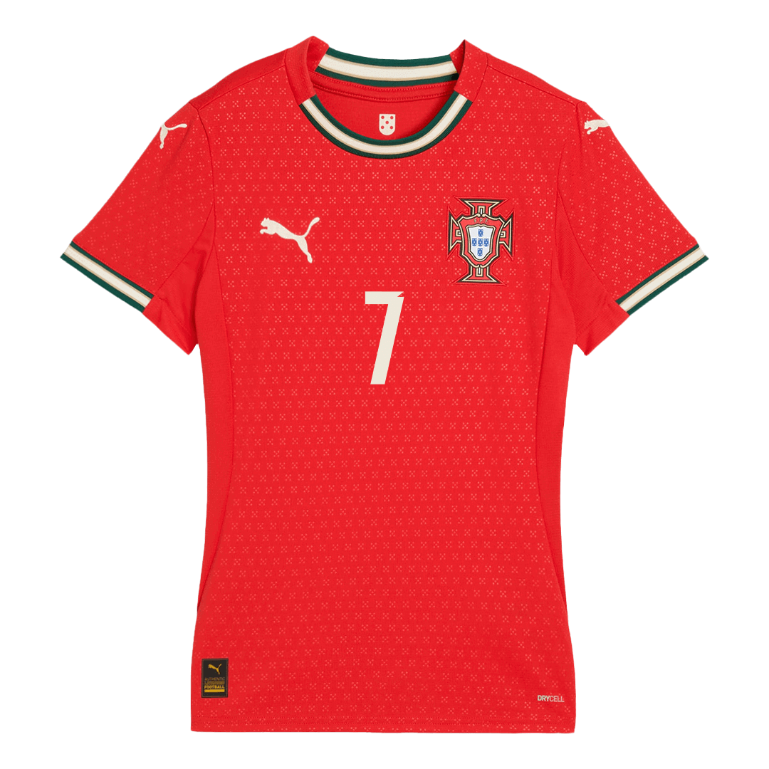 Portugal Hemma Fotbollströjor RONALDO #7 2025 Dam
