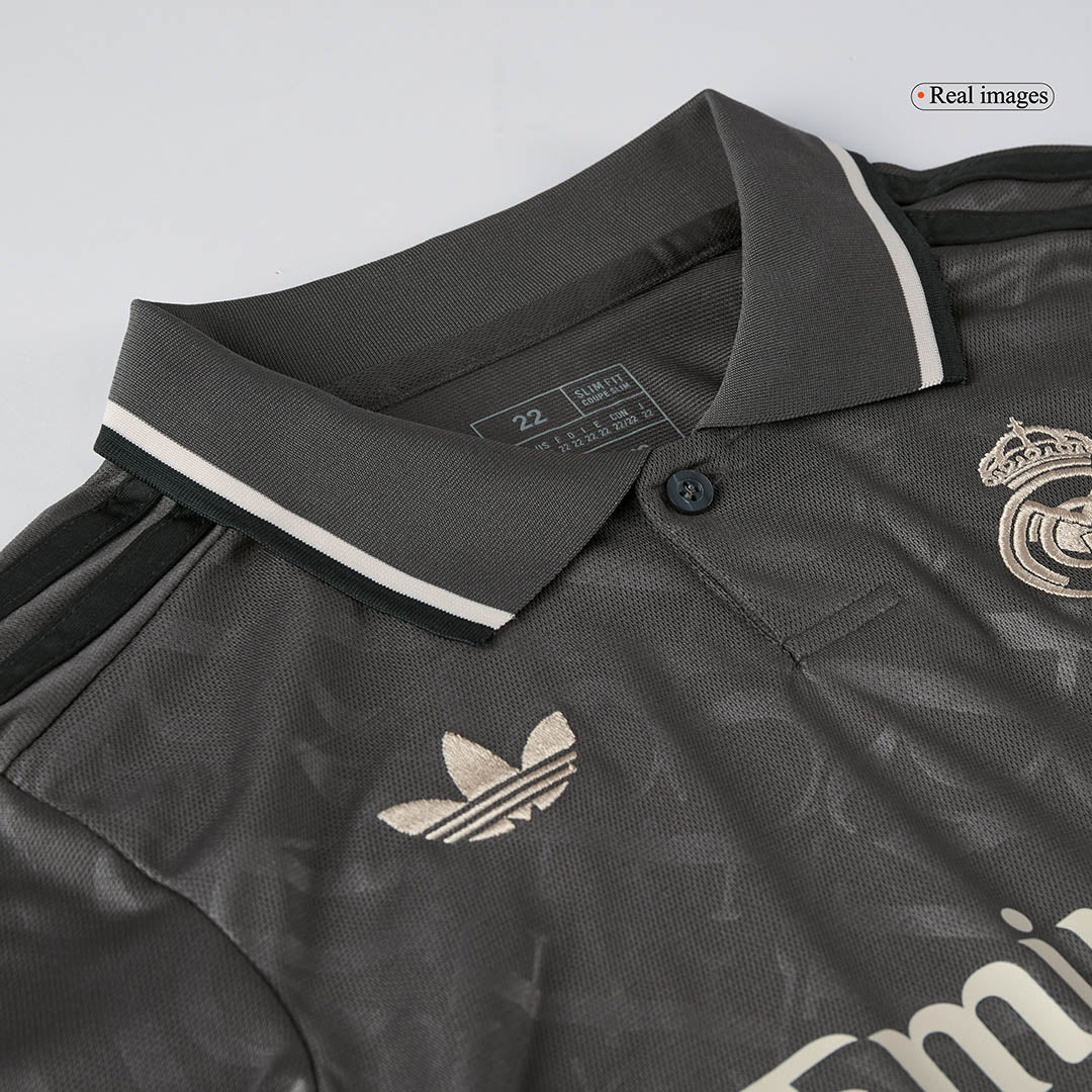 Real Madrid Tredjeställ Fotbollströja 2024/25 Fotbollssats Barn